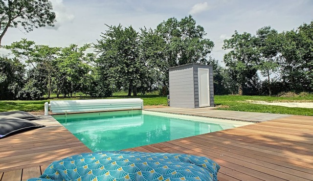 Gîte 4/6 persons, private heated swimming pool