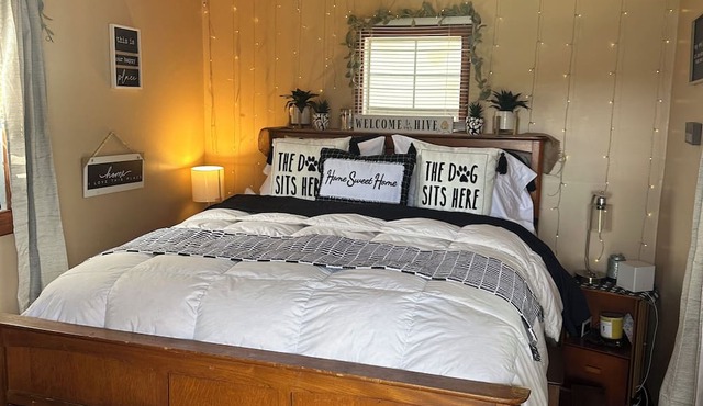 Tiny slice of of heaven tiny retreat This rustic charm is located on a farm.