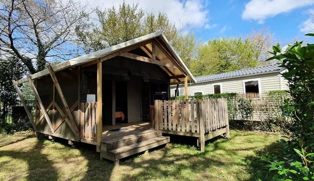 Camping du Port Mulon * - SAFARI CABIN - 4 PEOPLE MAX - WITHOUT SANITARY 4 people