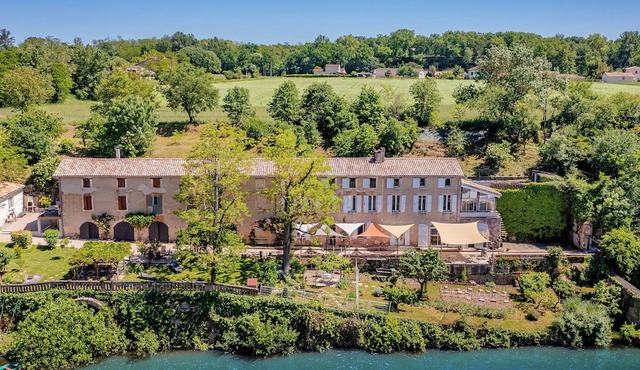 Chambre D'hôte "ô Berges de Brens" , Chambre la Vigneronne Avec vue sur Tarn