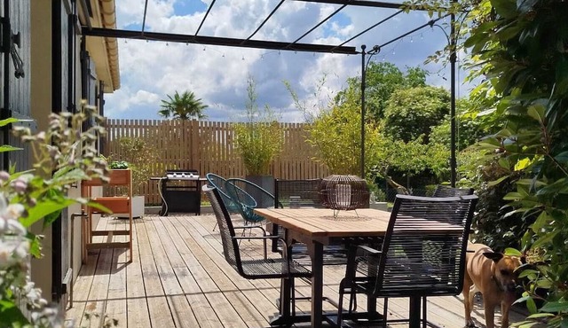 Maison a la Campagne Avec Terrasse et Jardin Clos Animaux de Compagnie Acceptés