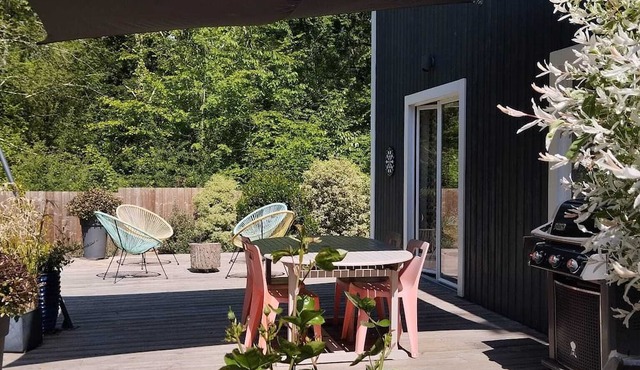 Maison Scandinave Ossature Bois Proche des Bords de Rance