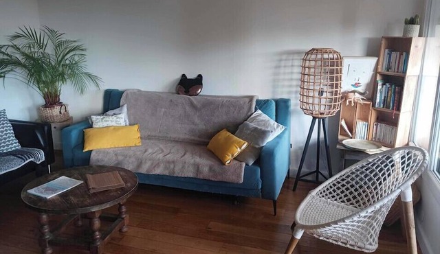 Pleasant cocoon, comfortable and bright