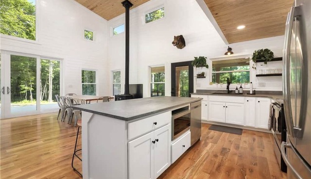 Luxury Cabin nestled in the Ozark Mountains.