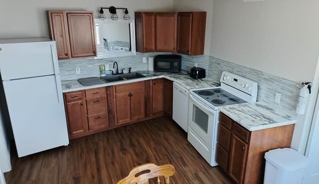 A unique one of a kind stay at a former farmers co-op located near downtown
