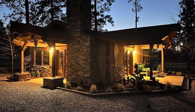 Mountain Cabin Retreat on Equestrian Estate
