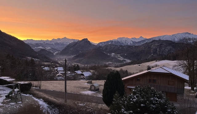 Magnifique Chalet Familial, Splendide vue sur le Mont-blanc - au Coeur des Alpes