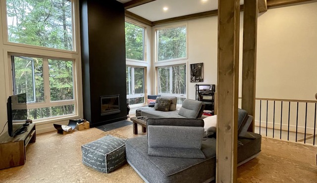 Beautiful brand new cottage in Gore, with spa and private access to Lake Baron