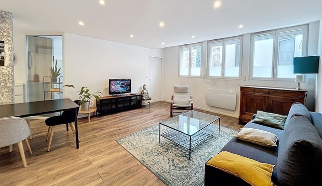 Hypercentre, Agréable T2 Style Loft , Fibre