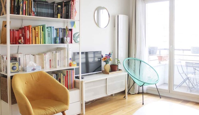 Spacious family nest near La Villette