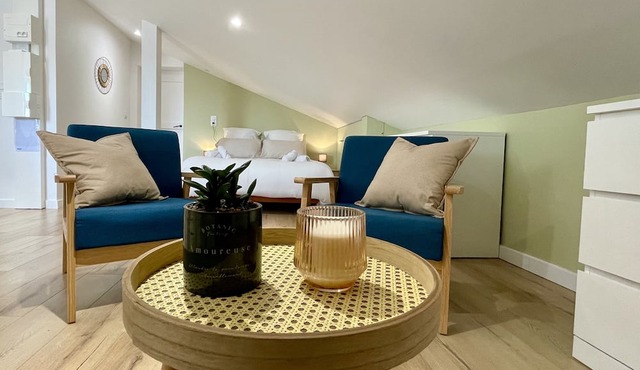 Studio à Moins dun Kilomètre du Centre-ville de Saint-palais Avec Parking