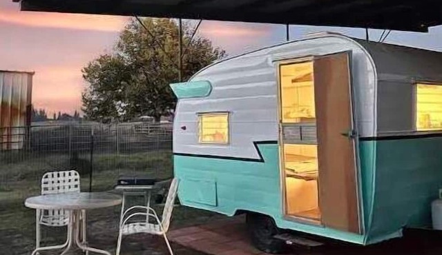Wagon Wheel Ranch Cowboy Camper.