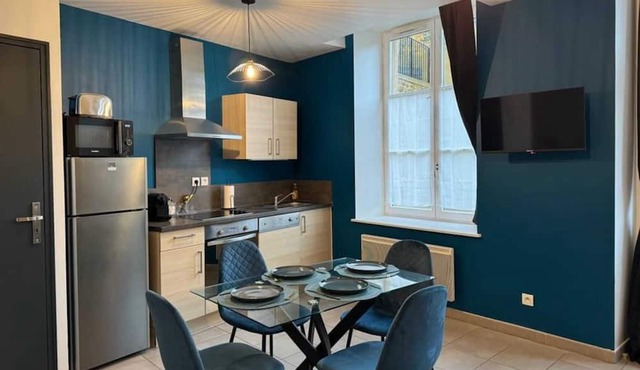 Homerez - Beautiful apartement for 4 ppl. with terrace at Sedan