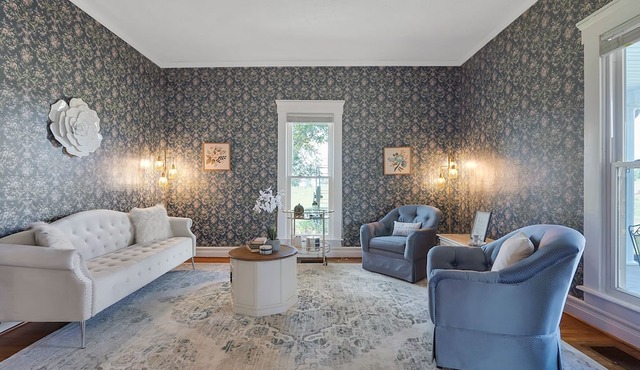 Enjoy the country life at our Charming Farmhouse.