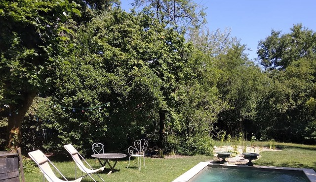 Studio Terrasse Piscine Partagée