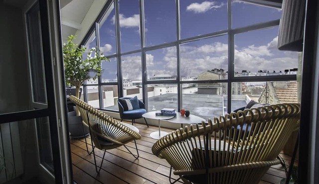 Puteaux - GEORGES LEGAGNEUX - 100 sqm rooftop