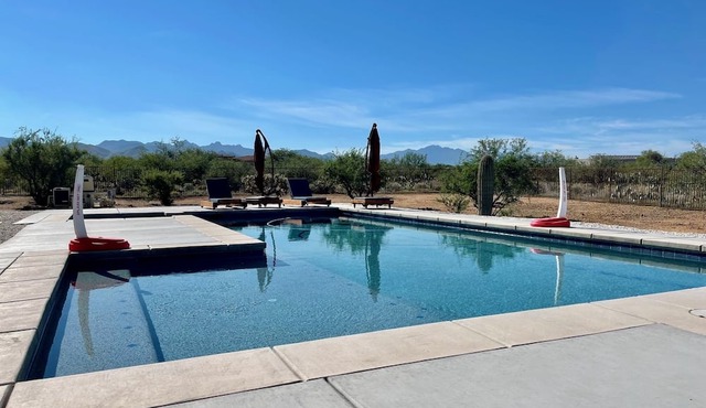 Private Desert Oasis on 4 Acres with Private Lap Pool & Hot Tub