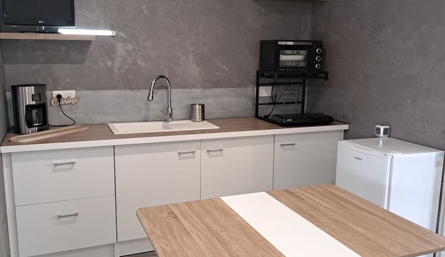 GINGKO room with kitchen, bathroom, WC and exterior