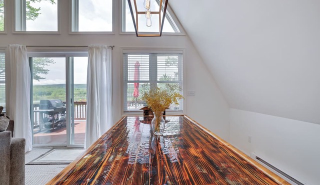 Lakefront A-Frame Paradise with Stunning Views