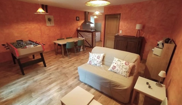Chambre et Espace de vie à la Campagne