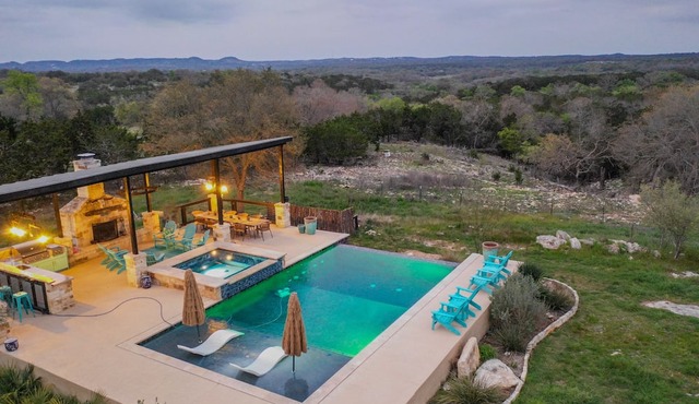 Texas Eclipse Pool party