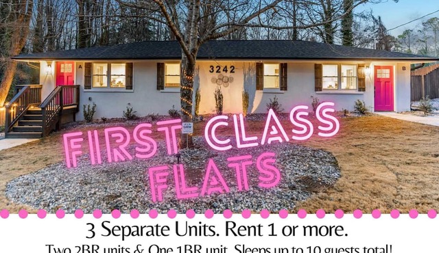 First-Class Flats | * From 1 to 10 Guests *