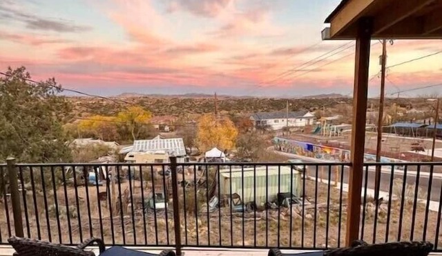 Huge views from the Zia House just above downtown