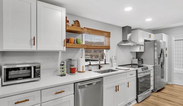 Cozy cottage overlooking the Great Allegheny Passage Trail