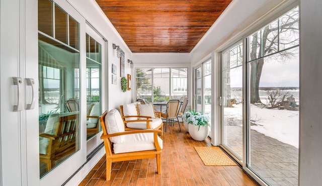 Tranquil Auburn Lakehouse w/ Sunroom & Game Room!