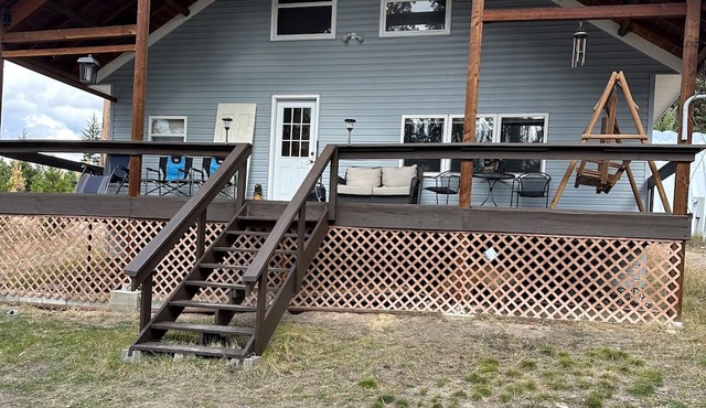 Fly Fishing, Hunting, Snowmobiling River Front Retreat ~ Grizzly Cabin ~ WIFI