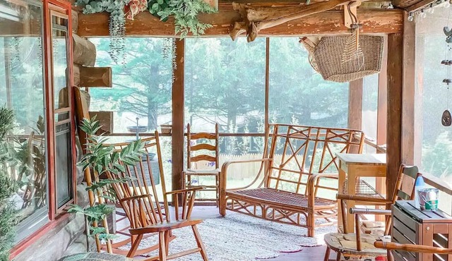 The Highview, A Catskills Log Cabinnn