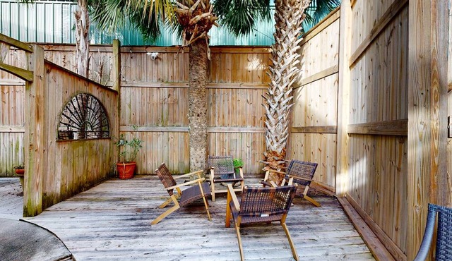 Sun-drenched coastal escape with great patio, yard, & W/D - near beaches & golf