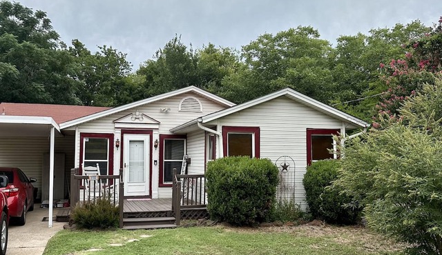 Quiet neighborhood, free parking, security cameras, keypad entry.