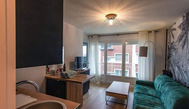 Appartement Avec Balcon et vue mer