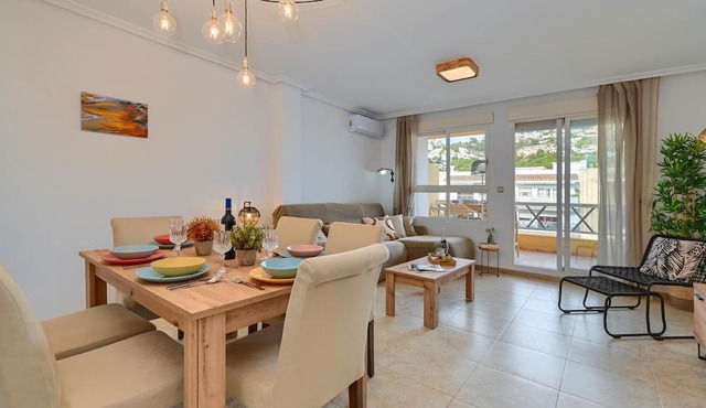 Wonderful and classic apartment in Javea, Costa Blanca, Spain for 6 persons