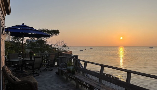 Spectacular views with a large Bayfront deck, Ocean Ridge Davis Park.