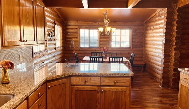 Cabin Retreat Mesquite Vacation Rental with Fenced Backyard!