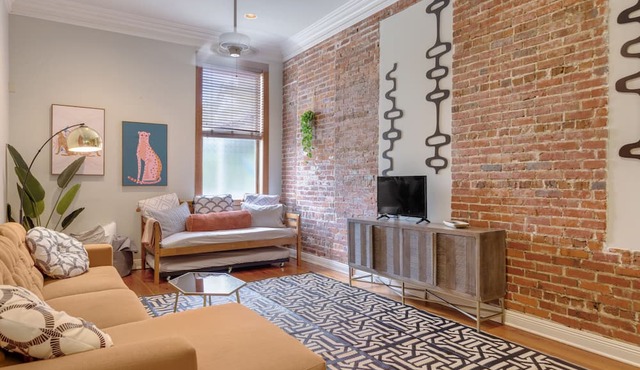 Downtown Retro Penthouse Apartment w/ Private Gated Parking