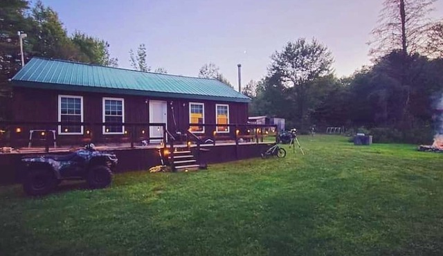 COZY cabin in Adirondacks, view of the Millyway . Feel the stress melt away