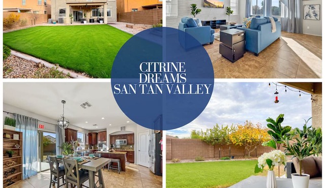 Serene 3/2.5 in San Tan Valley! Sleeps 8!