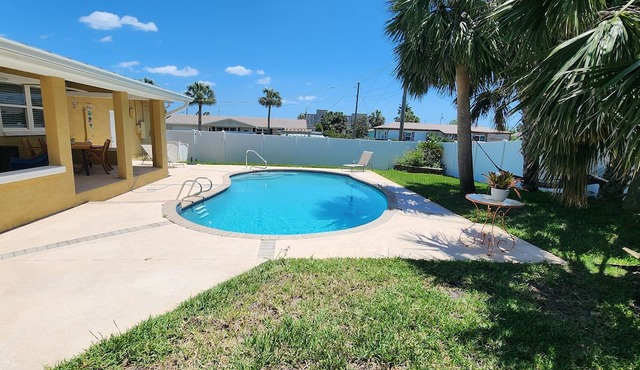 Beautiful Beachside Pool Home located three blocks from the Atlantic Ocean