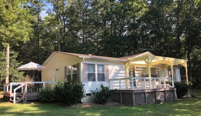 A private, comfy home on 24 acres, DeerField.