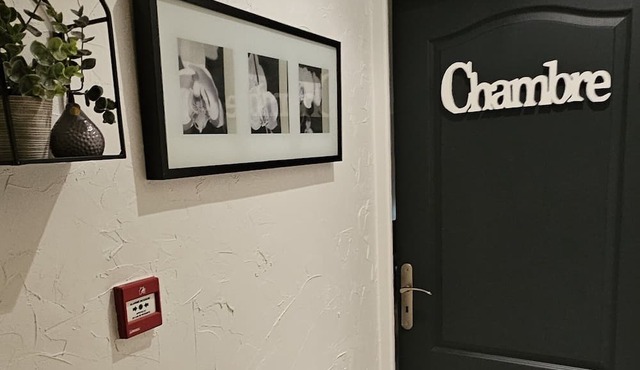 L'anthracite Courlaoux, Chambres Indépendante 2 Personnes