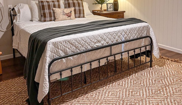 Find rest at Earlene’s Place, you’ll find a cozy place with an eclectic vibe.