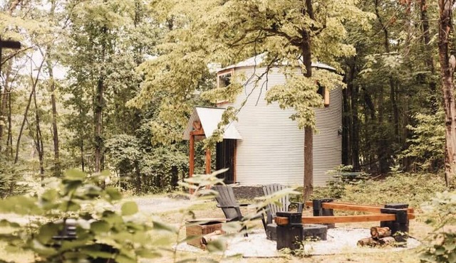 Silo Tiny House Cabin