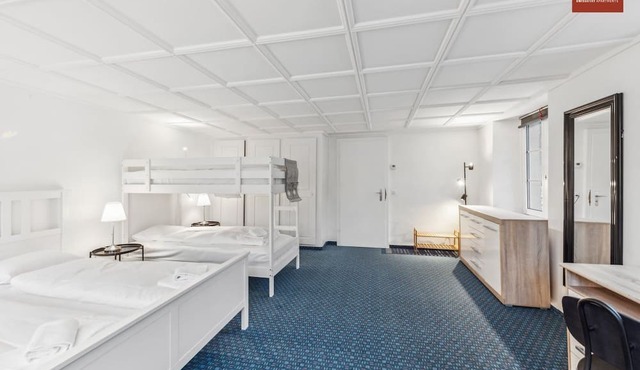 Double Bed and Bunks for Your Comfort