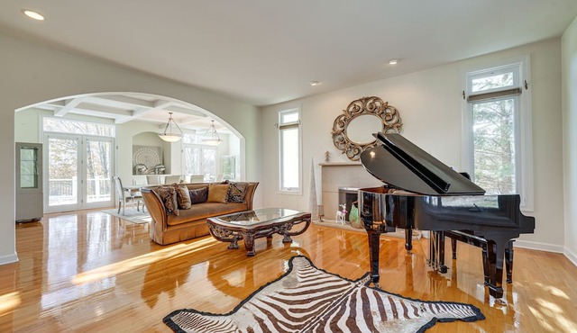 Stunning Mokena Home w/ Pool + Deck w/ Lake View!