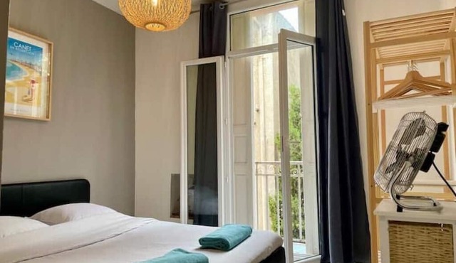 Appart "rue des Jardins "2 Chambres, Clim,