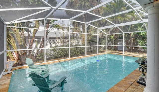 New Smyrna Beach Retreat w/ Private Heated Pool!