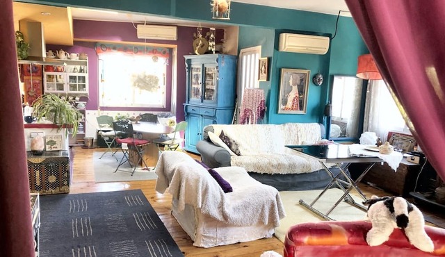 Homerez - Spacious studio for 4 ppl. with balcony at Riba-roja de Túria